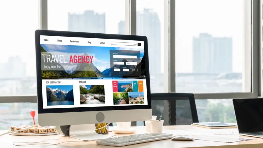 Online travel agency website for modish search and travel planning offers deal and package for flight , hotel and tour booking