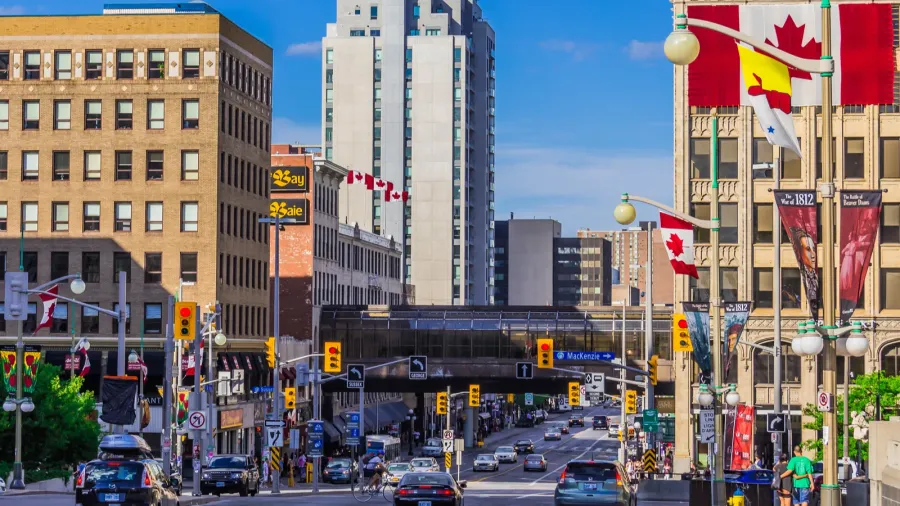a street in ottawa