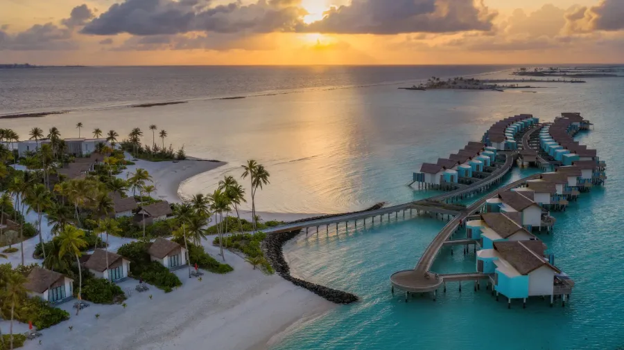 amazing bird eyes view in maldives island ehmafushi crossroads maldives
