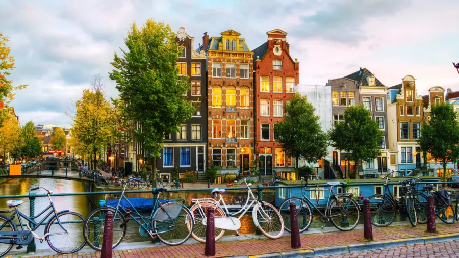 amsterdam city view