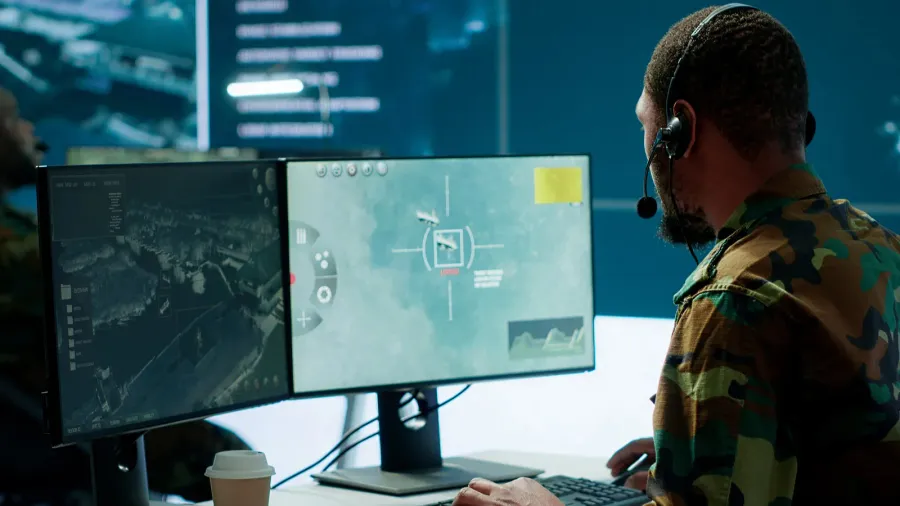 army intelligence specialist utilize advanced computer systems surveillance technology and