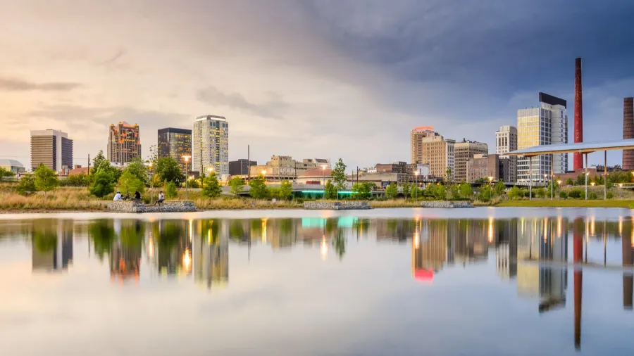 birmingham alabama city skyline