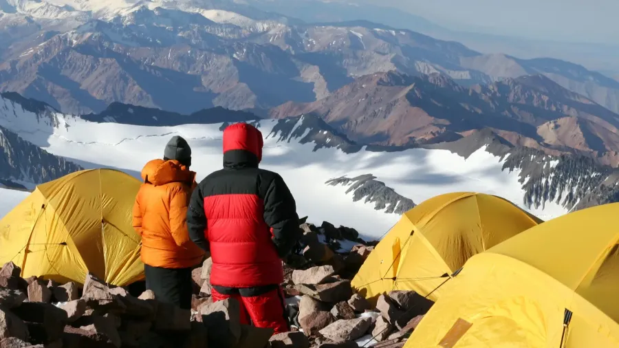 camp two  aconcagua