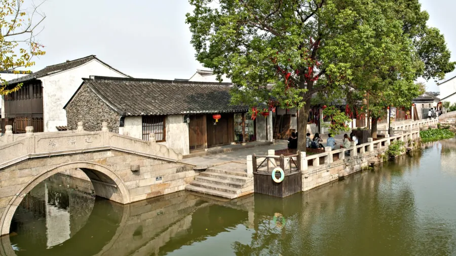 chinese ancient town landscape
