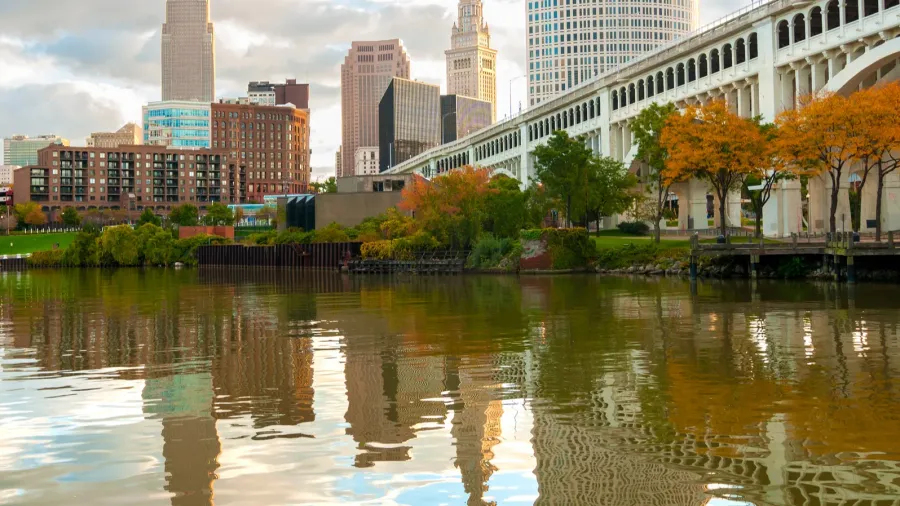 cleveland riverfront