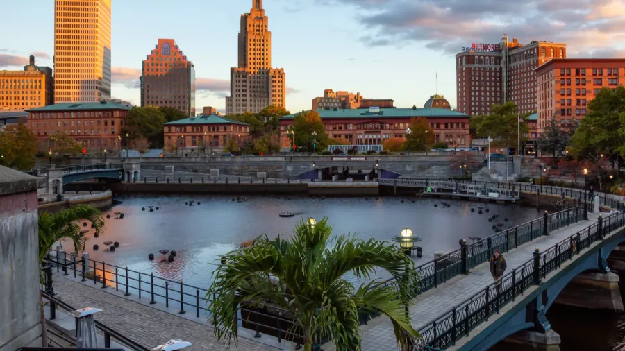 downtown providence rhode island united states  october 25 2018