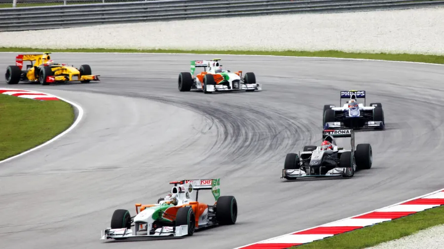 formula 1 sepang april 2010