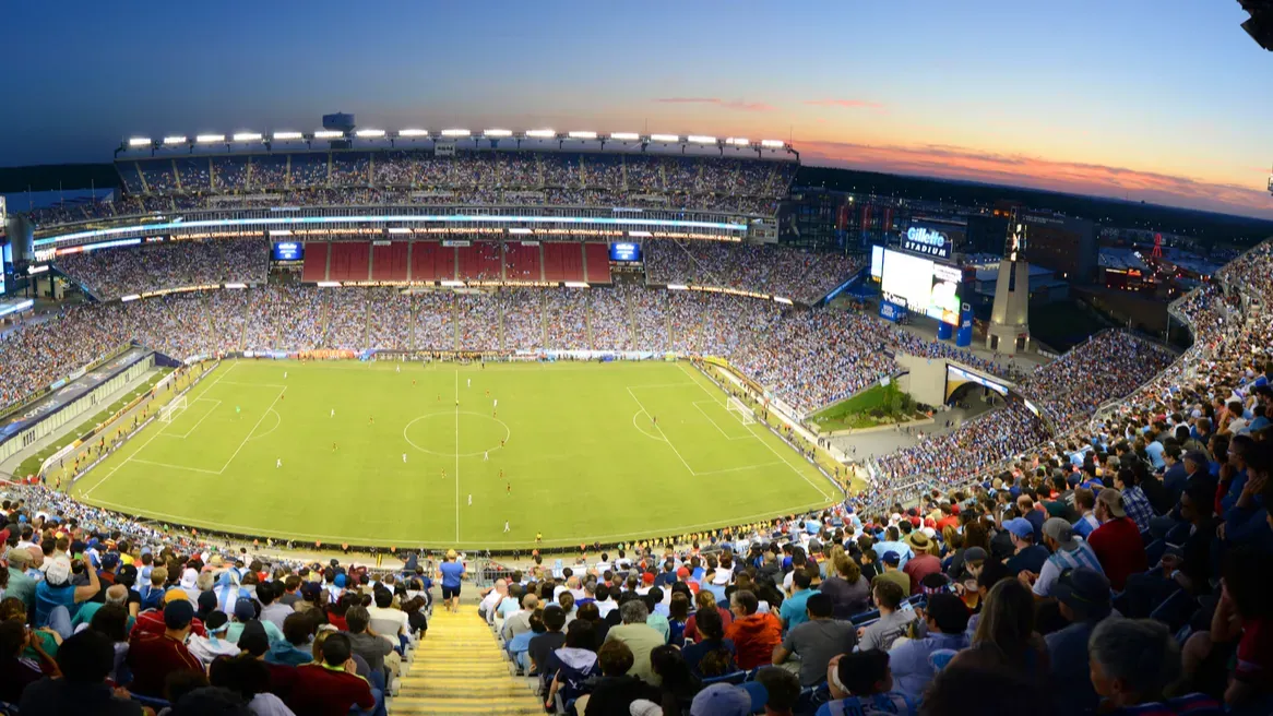 gillette stadium hosted copa america centenario quarter finals between argentina