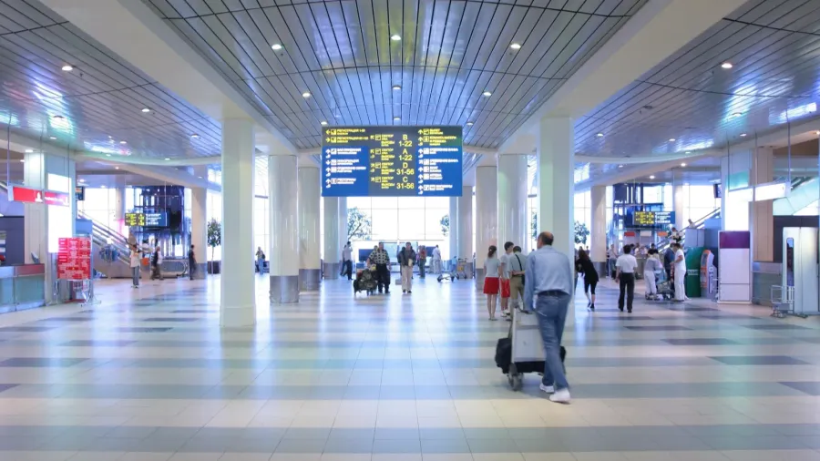 hall of airport