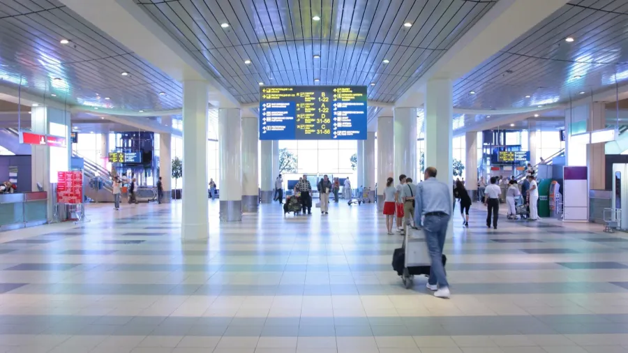 hall of airport