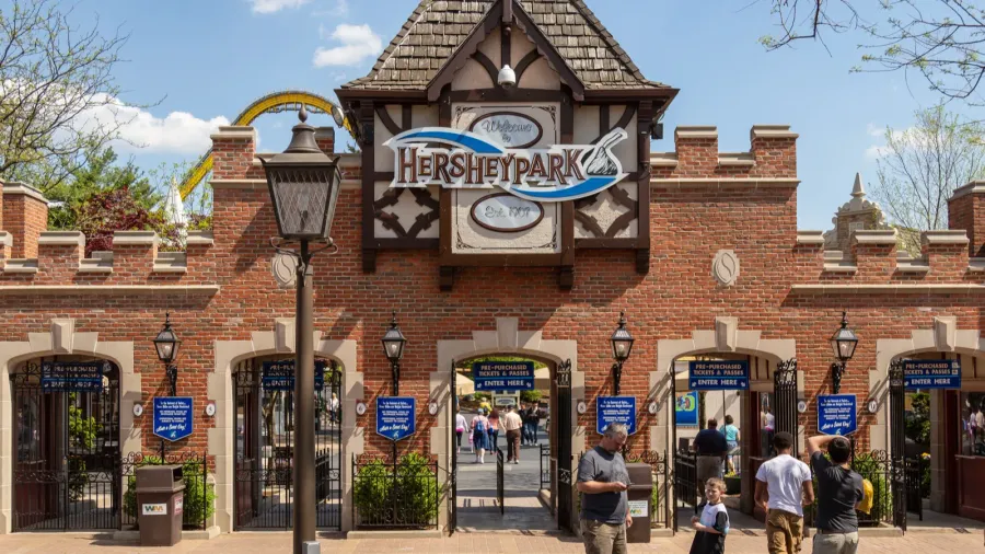hershey pa usa  may 3 2015 the main gateway