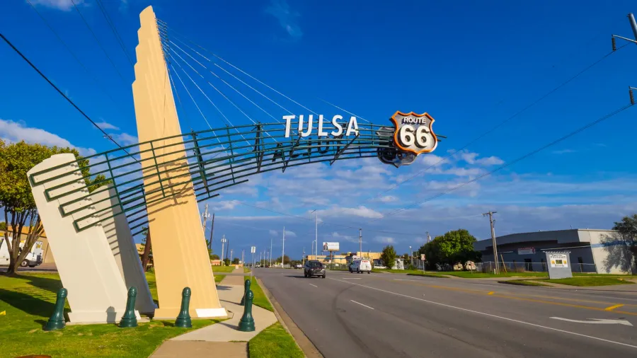 historic route 66 in tulsa oklahoma