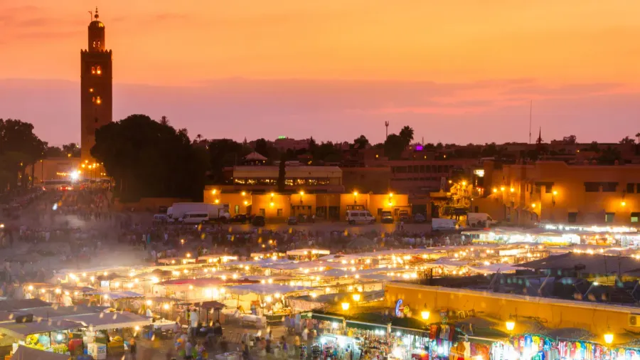 jamaa el fna marrakesh morocco