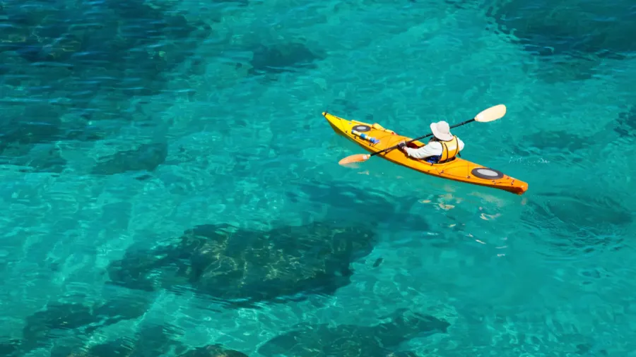 kayaking