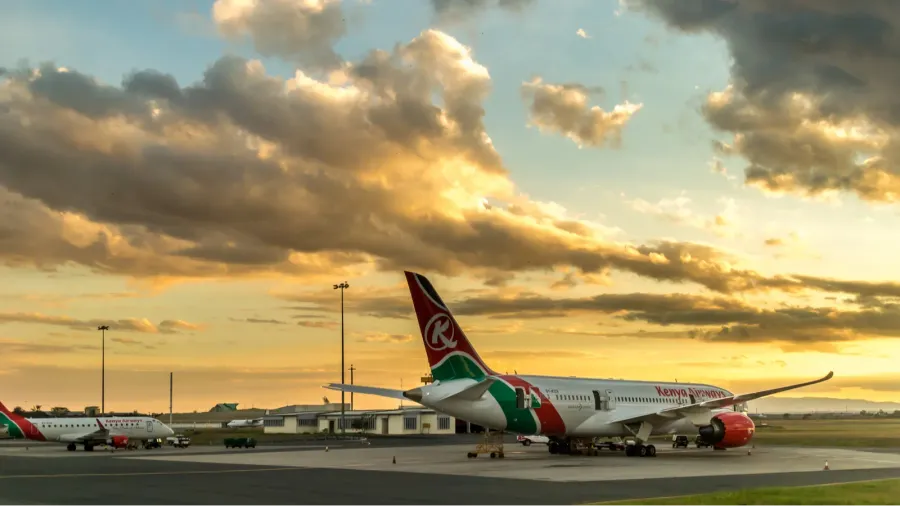 kenya airways dreamliner