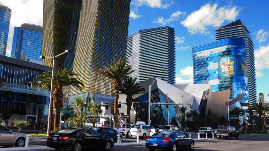 las vegas strip street view