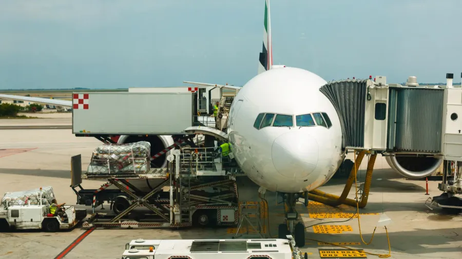 loose luggage and narrow body aircraft