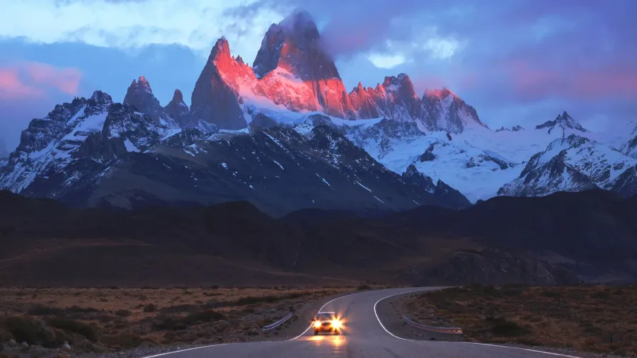 mount fitz roy los glaciares national park patagonia