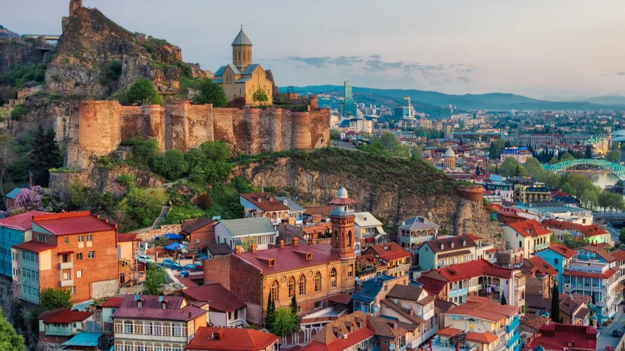 tbilisi downtown georgia taken in april 2019rn taken in hdr