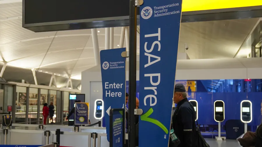 new york  may 18 2025 travelers wait in a