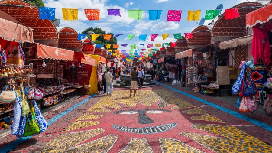 pueblamexico  august 122024  el parian  the largest