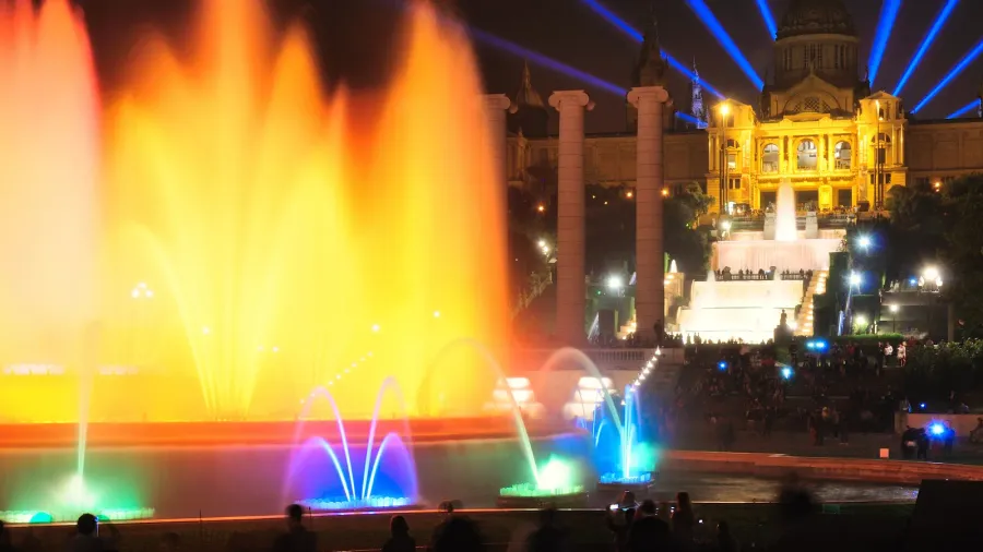 singing fountains