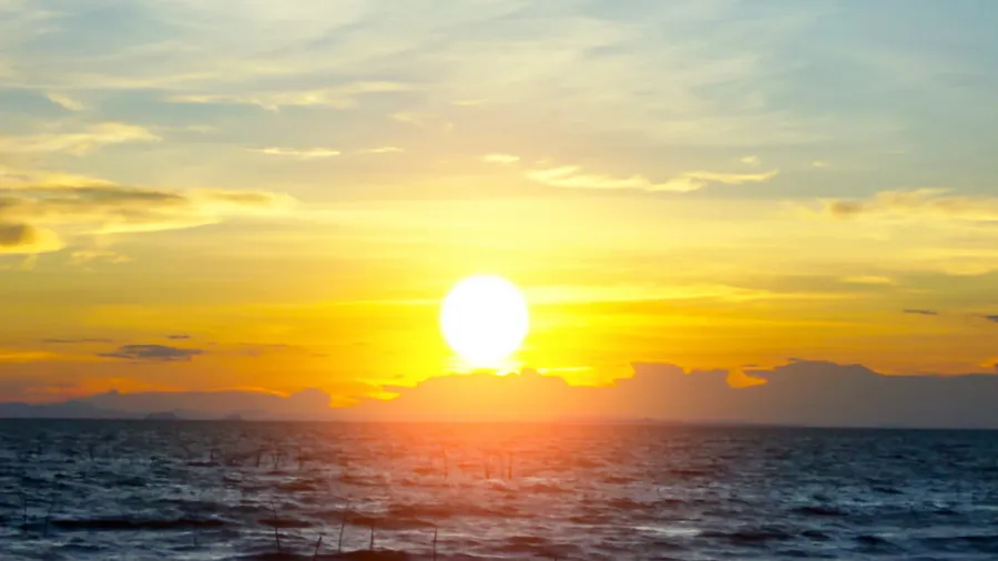 sunset sky thailand