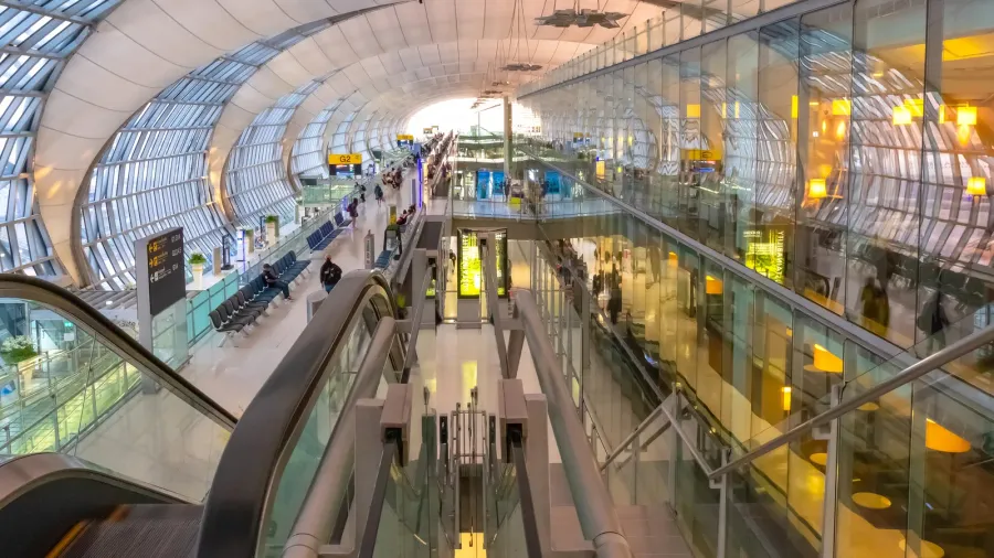 suvarnabhumi airport in thailand