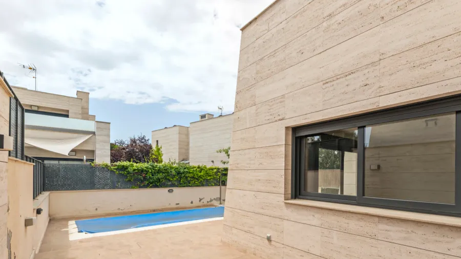 the main social area of the home opens onto the