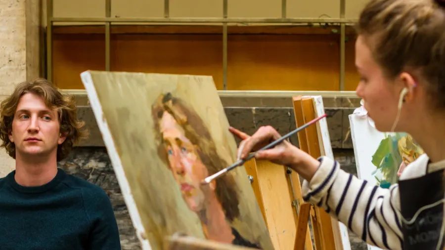 the second allukrainian students painting competition silver e