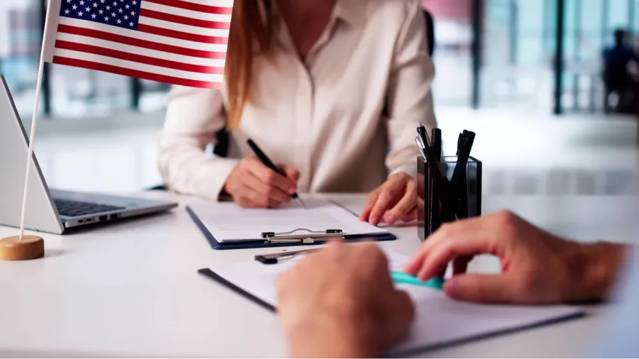 us immigration application and consular visa interview