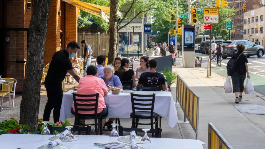 new york city  usa  august 20 2020 outdoor