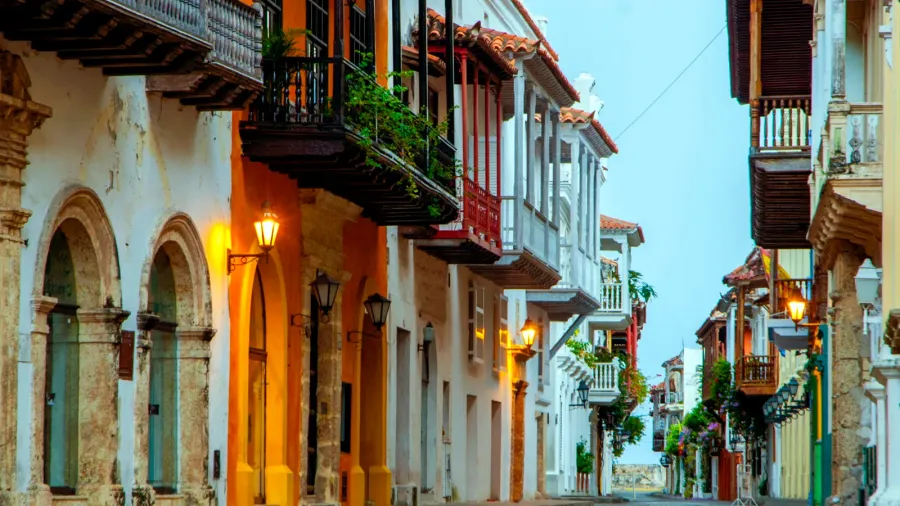 view of cartagena de indias colombia