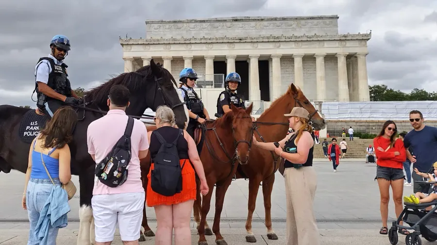 washington dc united states september 16 2024 three park police