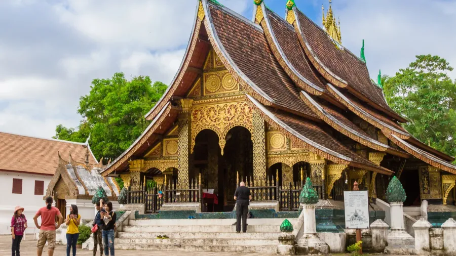 wat xieng thong is the main temple of luang prabang