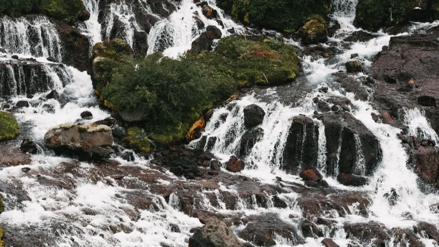 waterfalls