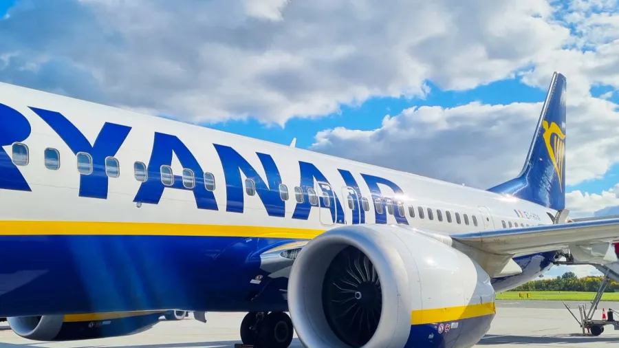 wroclaw poland september 29 2024 passengers boarding a ryanair aircraft